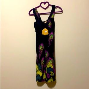 Peacock dress